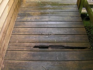 Before - Deck
