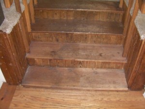 Before - Stairs to Living Room