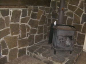 Before - Wood Stove