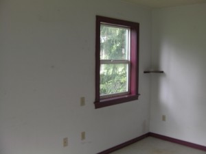 Before - Corner of Master Bedroom